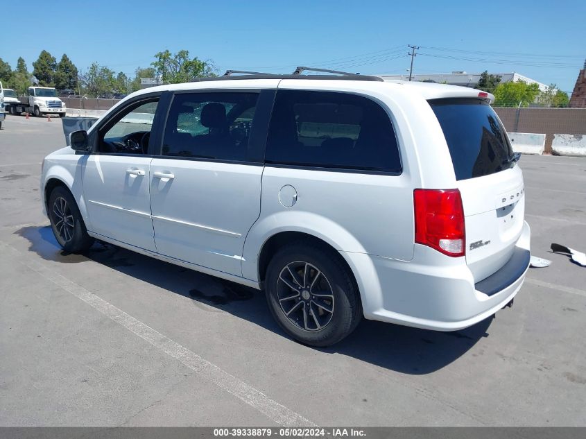 2016 Dodge Grand Caravan Sxt VIN: 2C4RDGCG8GR369895 Lot: 39338879