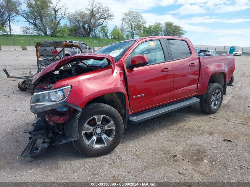 2016 Chevrolet Colorado Z71 VIN: 1GCPTDE15G1351036 Lot: 39338890