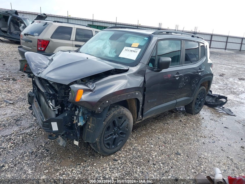 VIN ZACCJBAB4JPH44797 2018 JEEP RENEGADE UPLAND EDITION 4X4