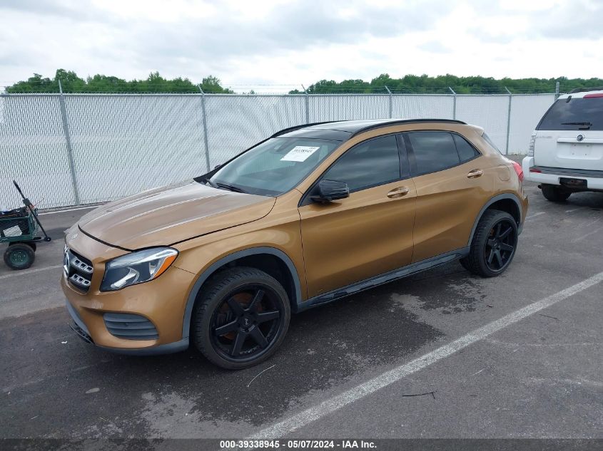 2018 Mercedes-Benz Gla 250 VIN: WDCTG4EB2JJ416650 Lot: 39338945