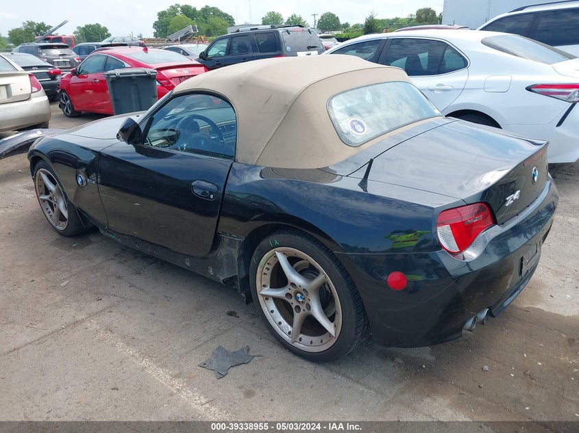 2007 BMW Z4 3.0Si VIN: 4USBU53587LW93226 Lot: 39338955