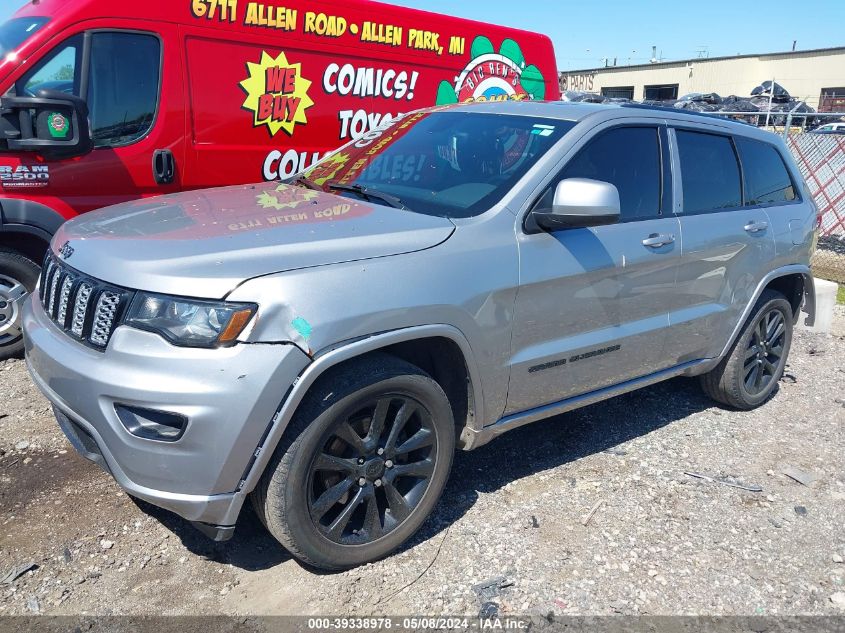 2018 Jeep Grand Cherokee Altitude 4X4 VIN: 1C4RJFAG2JC233994 Lot: 39338978