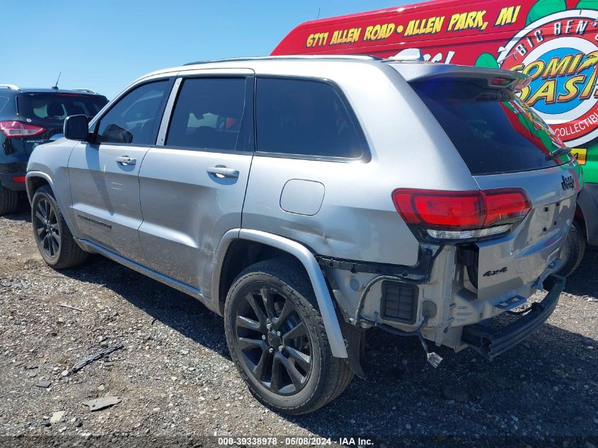 2018 Jeep Grand Cherokee Altitude 4X4 VIN: 1C4RJFAG2JC233994 Lot: 39338978