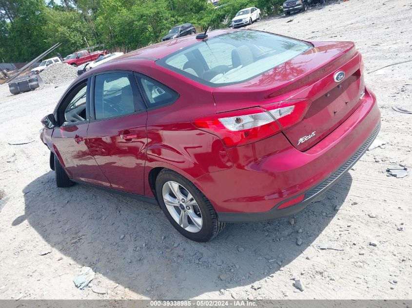 2013 Ford Focus Se VIN: 1FADP3F23DL155532 Lot: 39338985