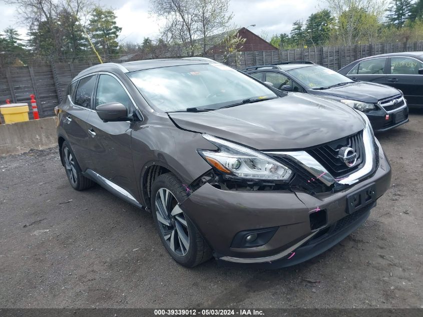 2016 Nissan Murano Platinum VIN: 5N1AZ2MH6GN142321 Lot: 39339012