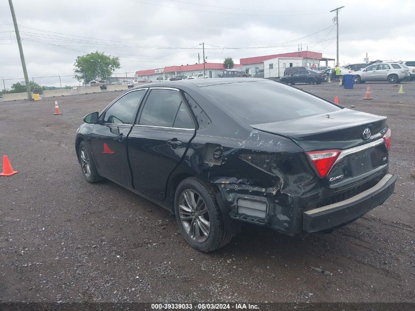 2016 Toyota Camry Se VIN: 4T1BF1FK0GU214362 Lot: 39339033