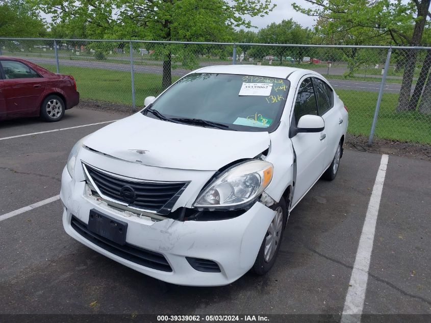 2014 Nissan Versa 1.6 Sv VIN: 3N1CN7AP2EL812092 Lot: 39339062