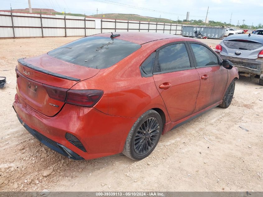 2023 Kia Forte Gt-Line VIN: 3KPF54AD7PE658890 Lot: 39339113