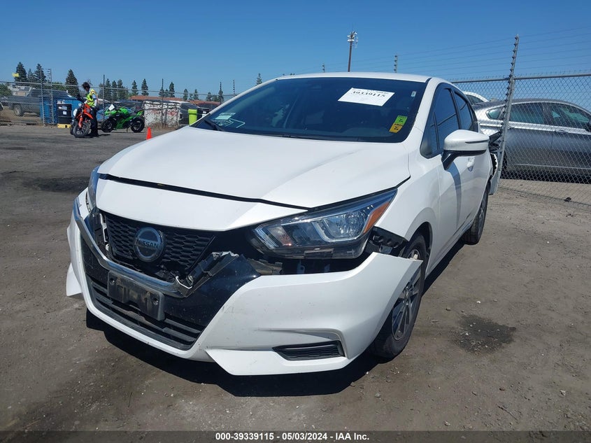2021 NISSAN VERSA 1.6L I-4 DOHC, VVT, (VIN: 3N1CN8EV2ML891129