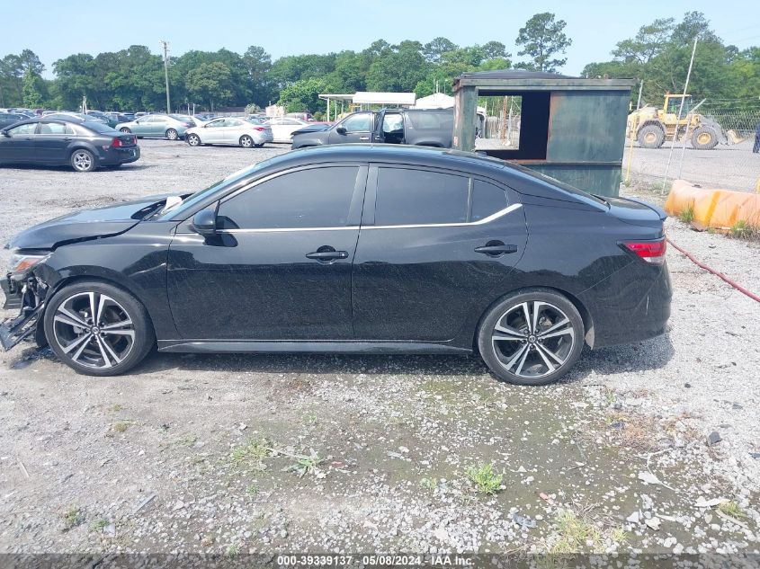 2021 Nissan Sentra Sr Xtronic Cvt VIN: 3N1AB8DV5MY287952 Lot: 39339137