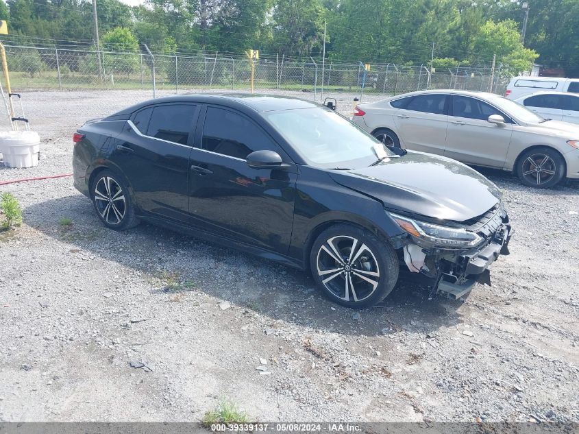 2021 Nissan Sentra Sr Xtronic Cvt VIN: 3N1AB8DV5MY287952 Lot: 39339137