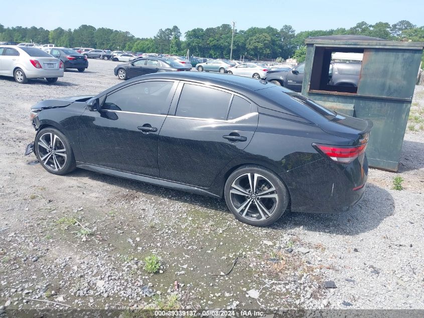 2021 Nissan Sentra Sr Xtronic Cvt VIN: 3N1AB8DV5MY287952 Lot: 39339137