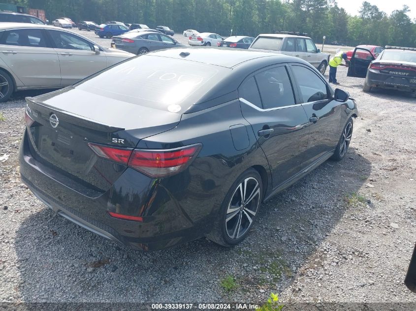 2021 Nissan Sentra Sr Xtronic Cvt VIN: 3N1AB8DV5MY287952 Lot: 39339137