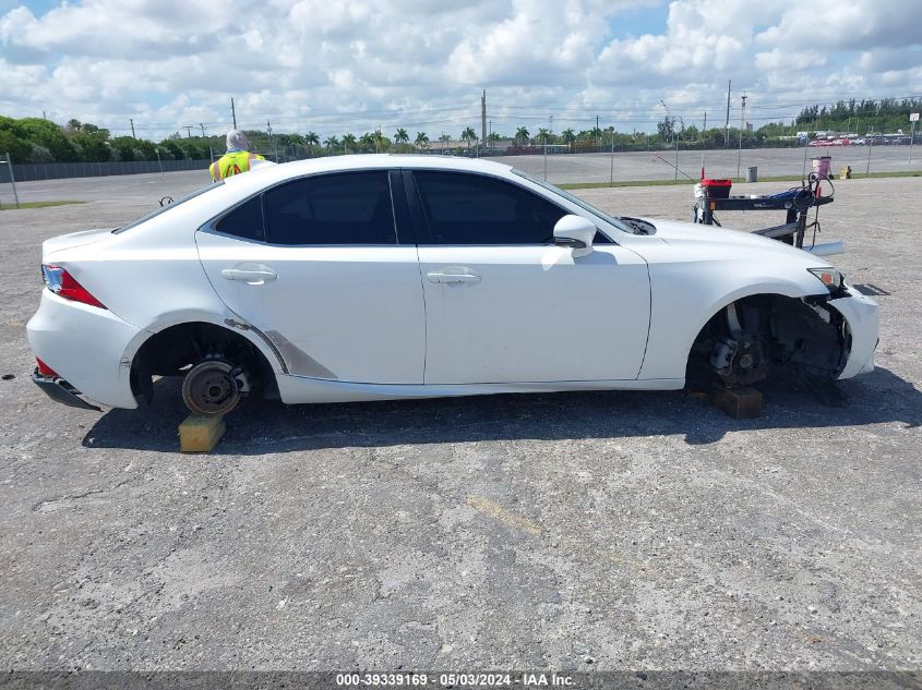 2014 Lexus Is 250 VIN: JTHBF1D24E5002920 Lot: 39339169