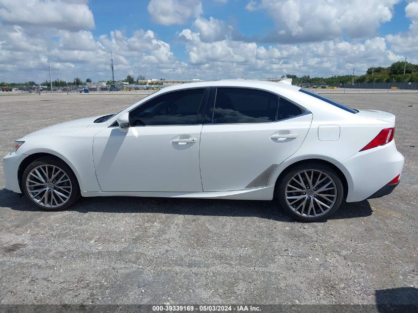 2014 Lexus Is 250 VIN: JTHBF1D24E5002920 Lot: 39339169