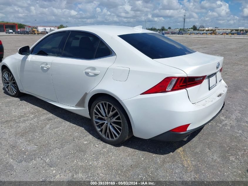 2014 Lexus Is 250 VIN: JTHBF1D24E5002920 Lot: 39339169