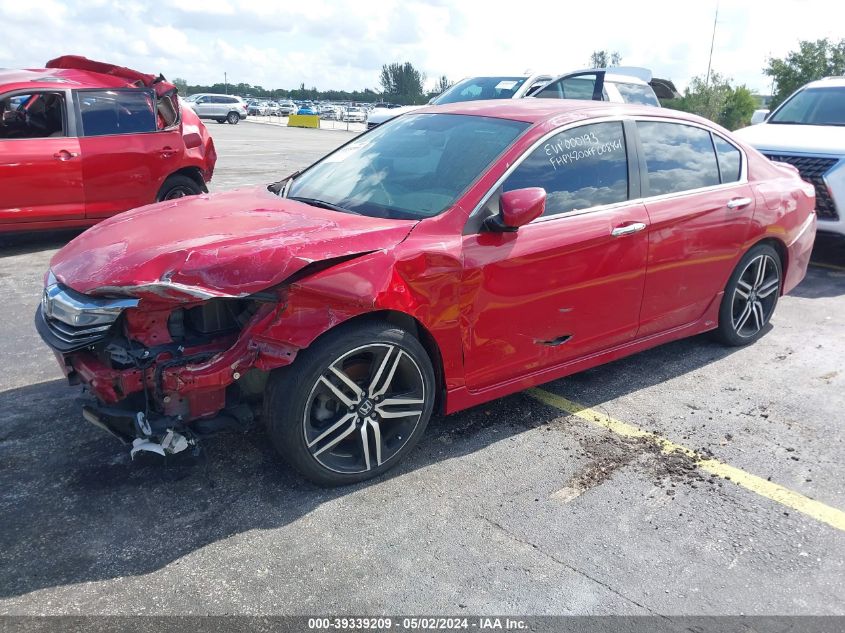 1HGCR2F19HA218654 | 2017 HONDA ACCORD