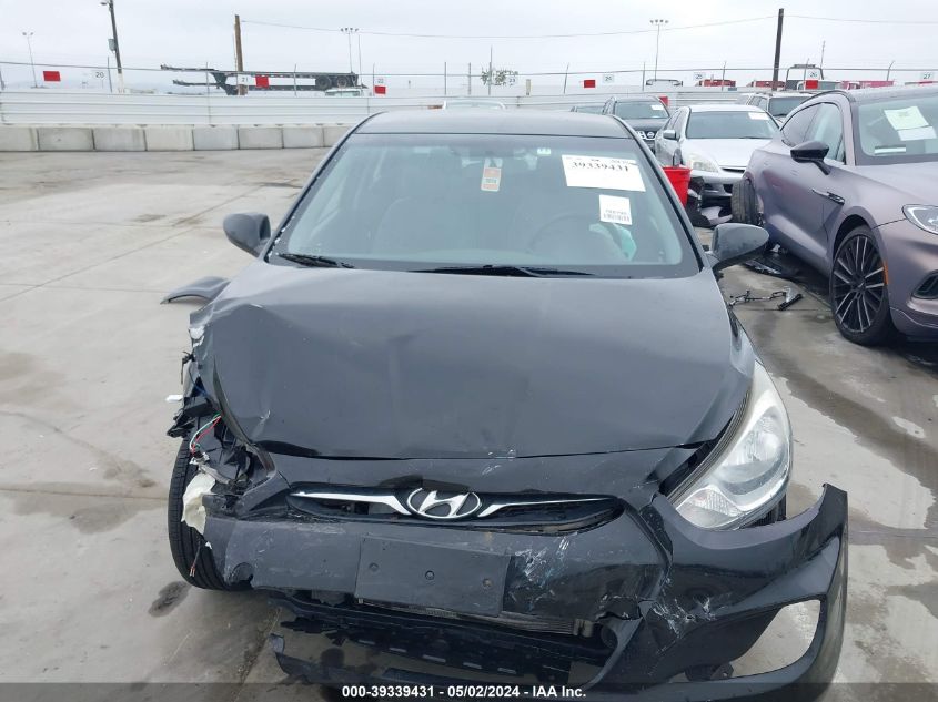 2012 Hyundai Accent Gls VIN: KMHCU4AE3CU040343 Lot: 39339431