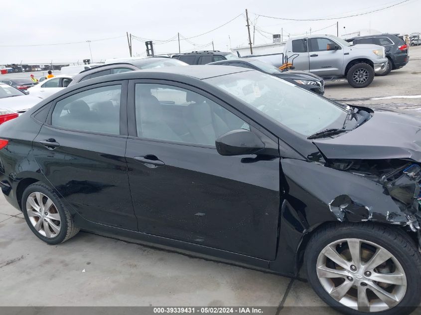 2012 Hyundai Accent Gls VIN: KMHCU4AE3CU040343 Lot: 39339431