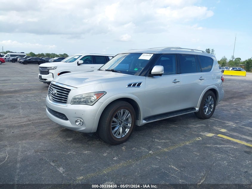 2012 Infiniti Qx56 VIN: JN8AZ2NF8C9516808 Lot: 39339438