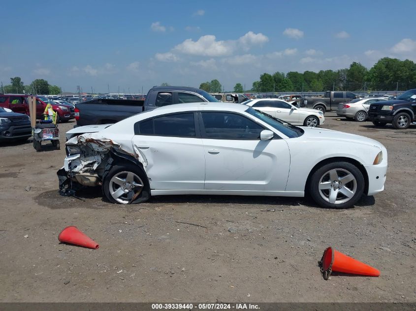 2014 Dodge Charger Police VIN: 2C3CDXAT5EH132407 Lot: 39339440