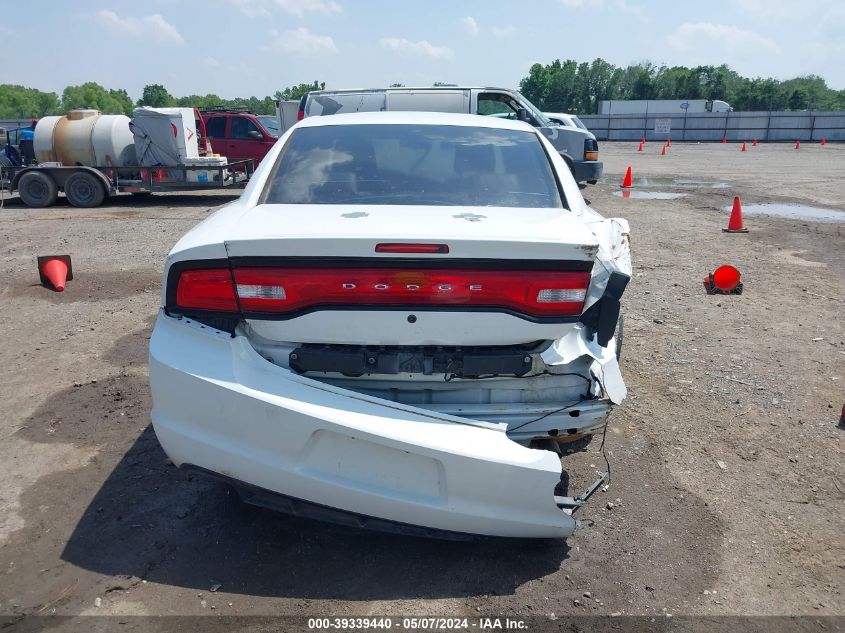 2014 Dodge Charger Police VIN: 2C3CDXAT5EH132407 Lot: 39339440