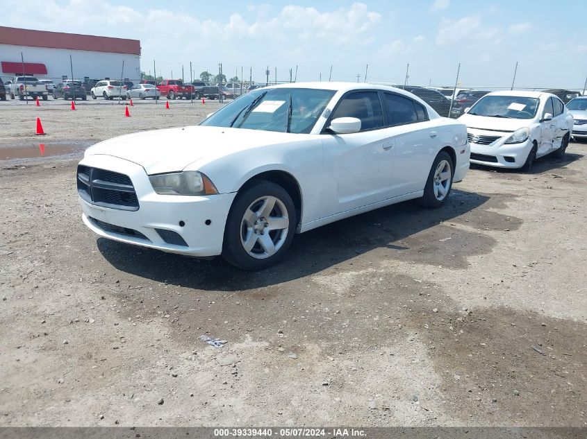 2014 Dodge Charger Police VIN: 2C3CDXAT5EH132407 Lot: 39339440