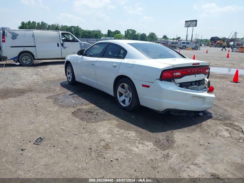 2014 Dodge Charger Police VIN: 2C3CDXAT5EH132407 Lot: 39339440