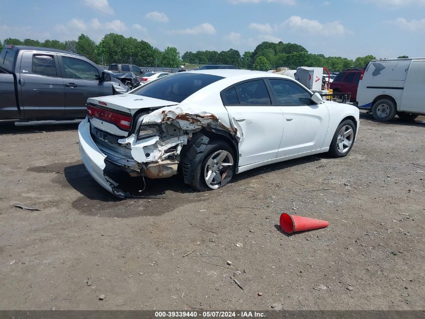 2014 Dodge Charger Police VIN: 2C3CDXAT5EH132407 Lot: 39339440