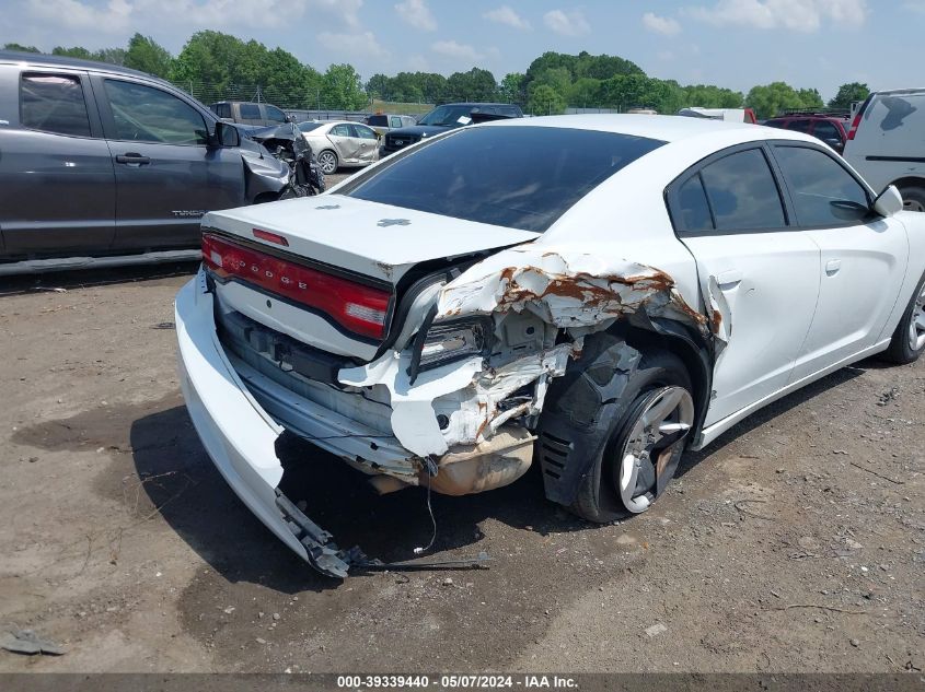 2014 Dodge Charger Police VIN: 2C3CDXAT5EH132407 Lot: 39339440