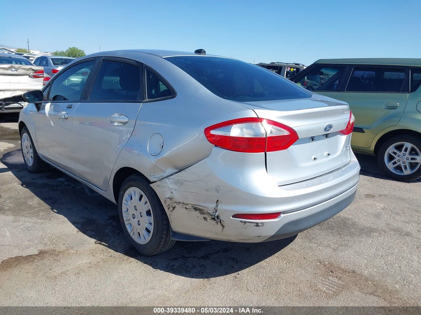 VIN 3FADP4AJ3JM132606 2018 FORD FIESTA S