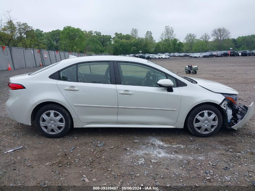 2020 Toyota Corolla Le VIN: JTDEPRAEXLJ052136 Lot: 39339487