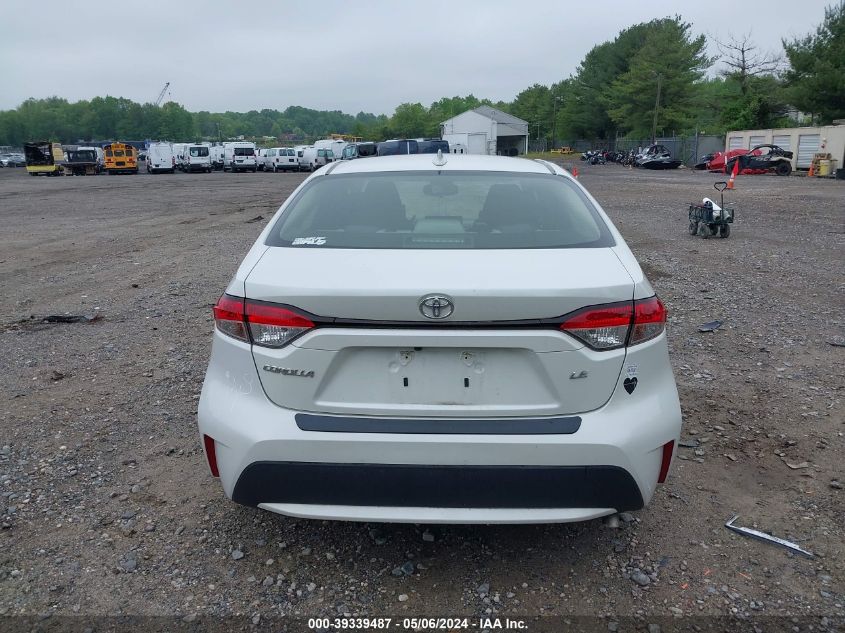 2020 Toyota Corolla Le VIN: JTDEPRAEXLJ052136 Lot: 39339487