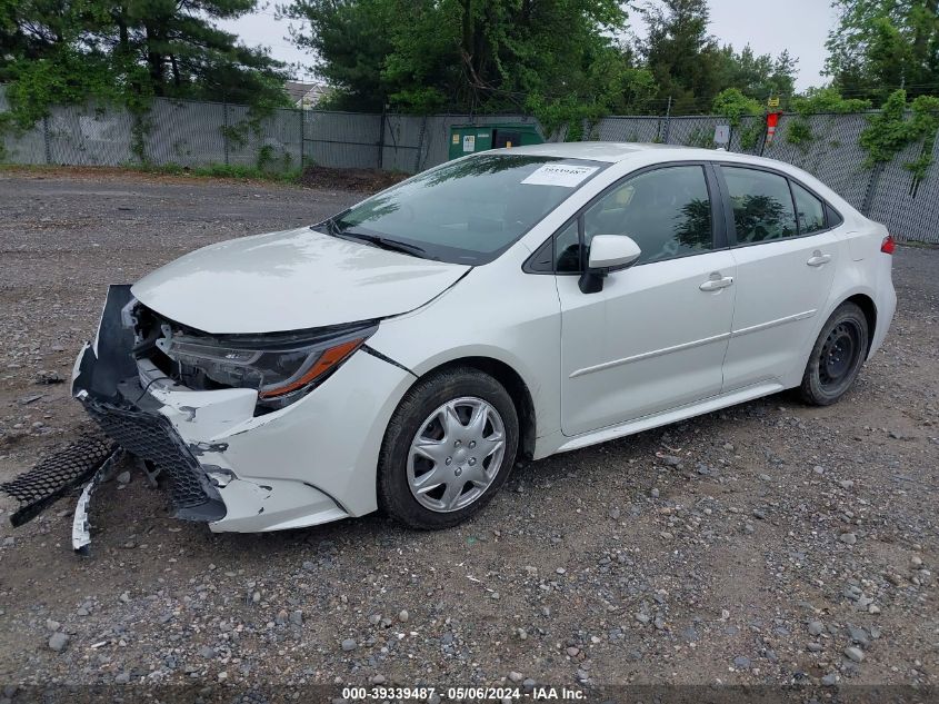 2020 Toyota Corolla Le VIN: JTDEPRAEXLJ052136 Lot: 39339487