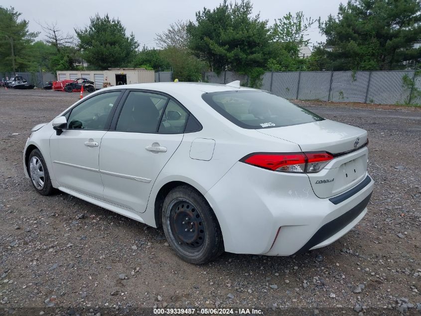 2020 Toyota Corolla Le VIN: JTDEPRAEXLJ052136 Lot: 39339487