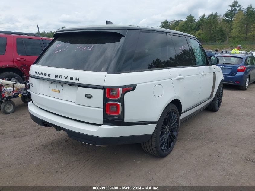 2022 Land Rover Range Rover P525 Westminster VIN: SALGS2SE1NA463675 Lot: 39339490