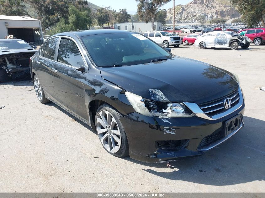 2013 Honda Accord Sport VIN: 1HGCR2F56DA276301 Lot: 39339540