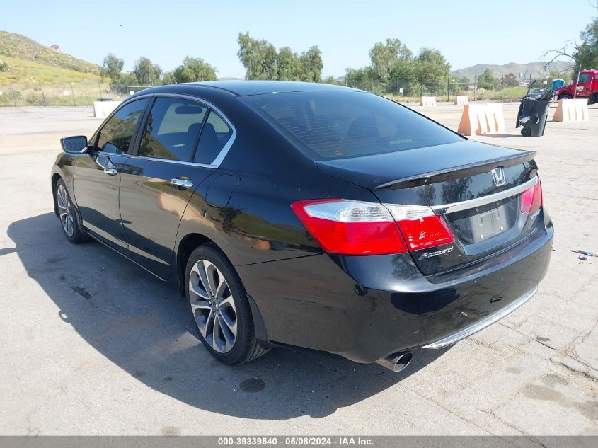 2013 Honda Accord Sport VIN: 1HGCR2F56DA276301 Lot: 39339540