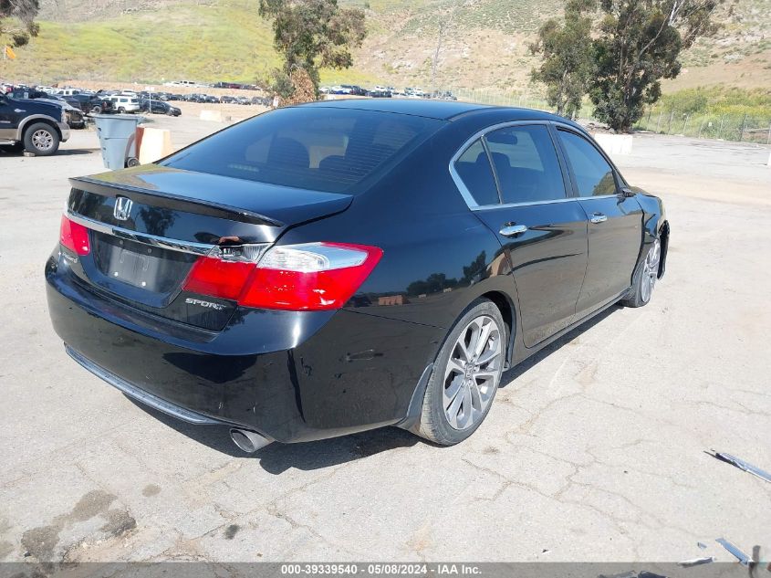 2013 Honda Accord Sport VIN: 1HGCR2F56DA276301 Lot: 39339540