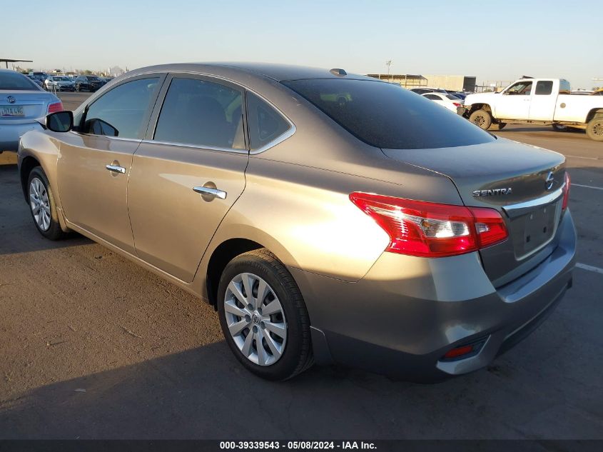 2016 Nissan Sentra Sv VIN: 3N1AB7APXGY284016 Lot: 39339543