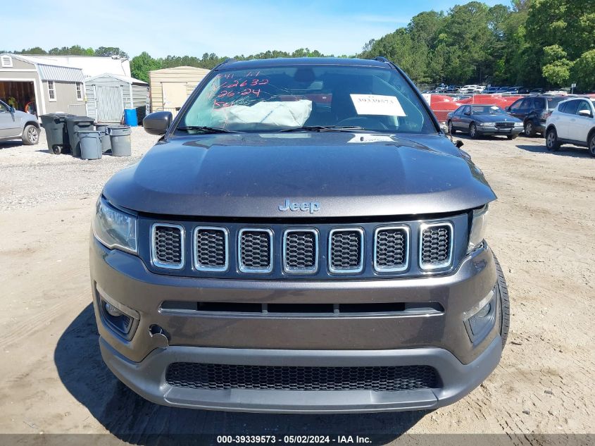 2018 Jeep Compass Latitude 4X4 VIN: 3C4NJDBBXJT492632 Lot: 39339573