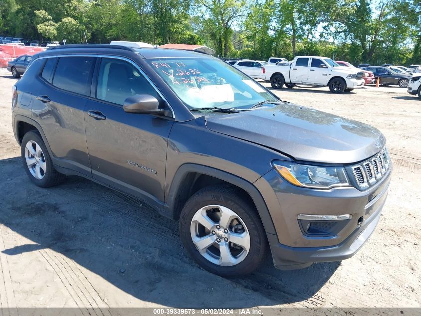 2018 Jeep Compass Latitude 4X4 VIN: 3C4NJDBBXJT492632 Lot: 39339573