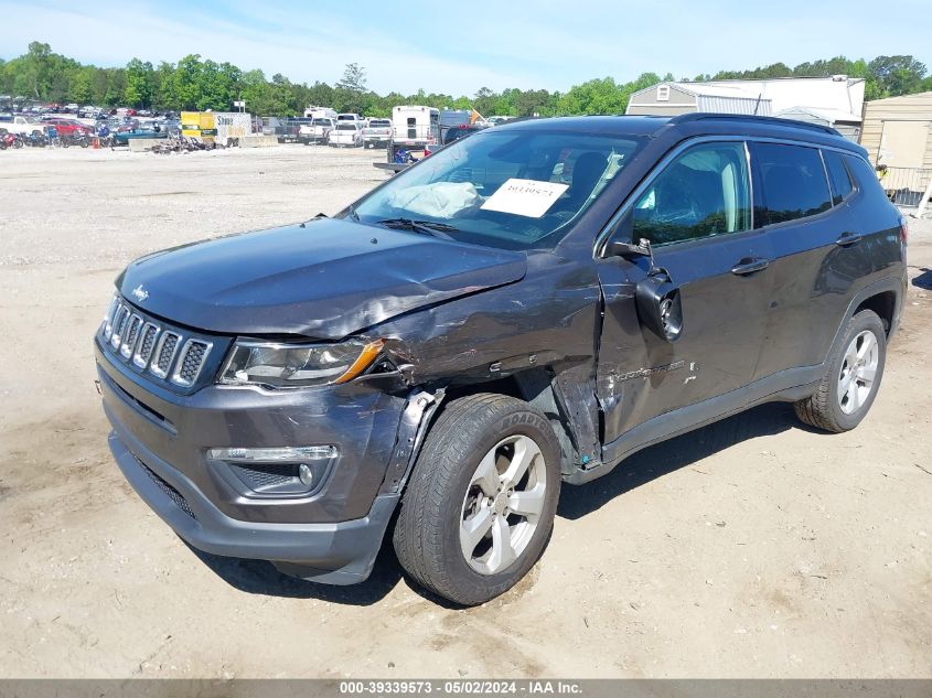 2018 Jeep Compass Latitude 4X4 VIN: 3C4NJDBBXJT492632 Lot: 39339573