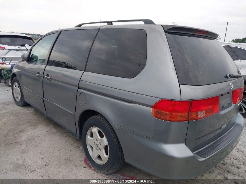 2000 Honda Odyssey Ex VIN: 2HKRL1864YH598511 Lot: 39339611