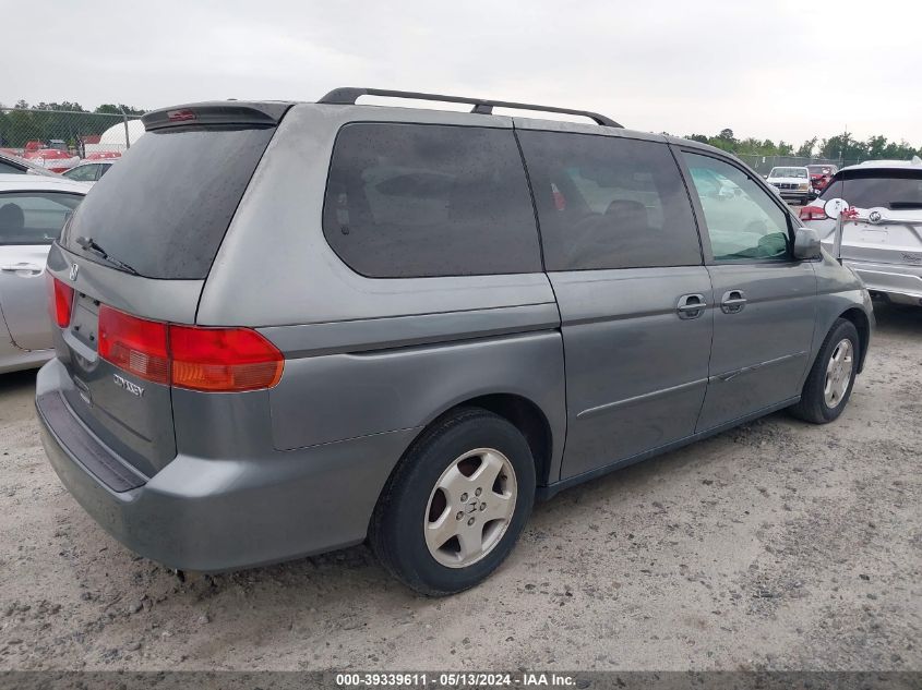 2000 Honda Odyssey Ex VIN: 2HKRL1864YH598511 Lot: 39339611