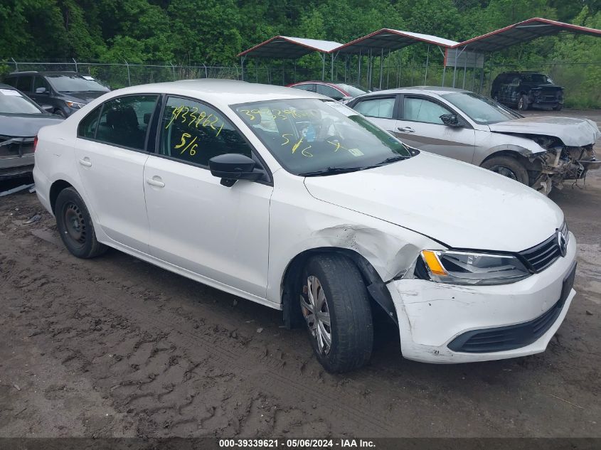 2013 Volkswagen Jetta 2.0L S VIN: 3VW2K7AJ6DM295009 Lot: 39339621