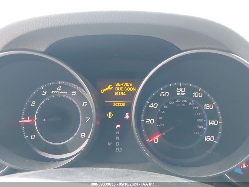 2007 Acura Mdx Sport Package VIN: 2HNYD28887H528382 Lot: 39339635