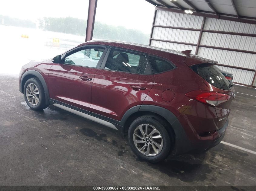 2017 Hyundai Tucson Se Plus VIN: KM8J3CA48HU440773 Lot: 39339667