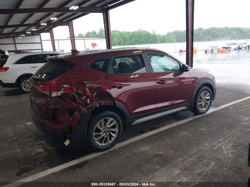 2017 Hyundai Tucson Se Plus VIN: KM8J3CA48HU440773 Lot: 39339667