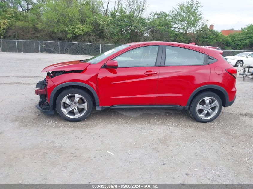 2018 Honda Hr-V Lx VIN: 3CZRU6H37JG719007 Lot: 39339678